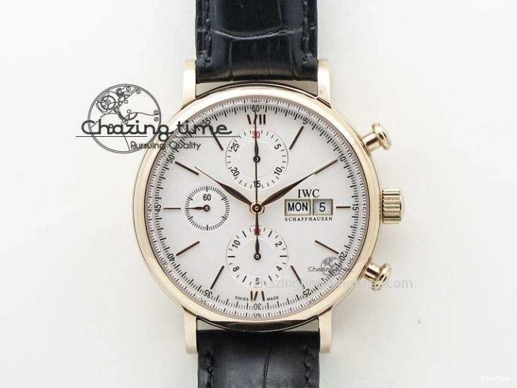 MIROTIME 0504 Big Pilot IW329701 M+F 1:1 Best Edition Black Dial on Brown Leather Strap MY RelaxedFit 7005